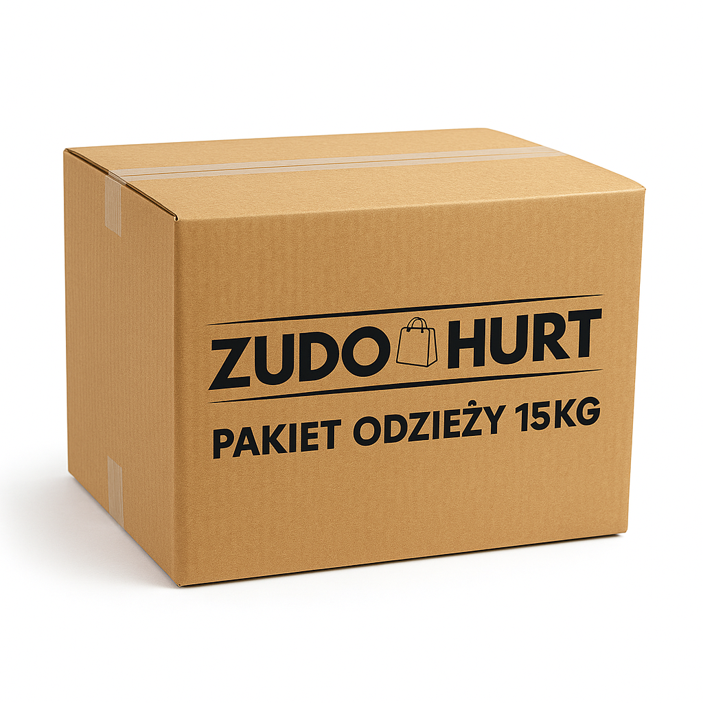 Pakiet odzieży damskiej 15KG